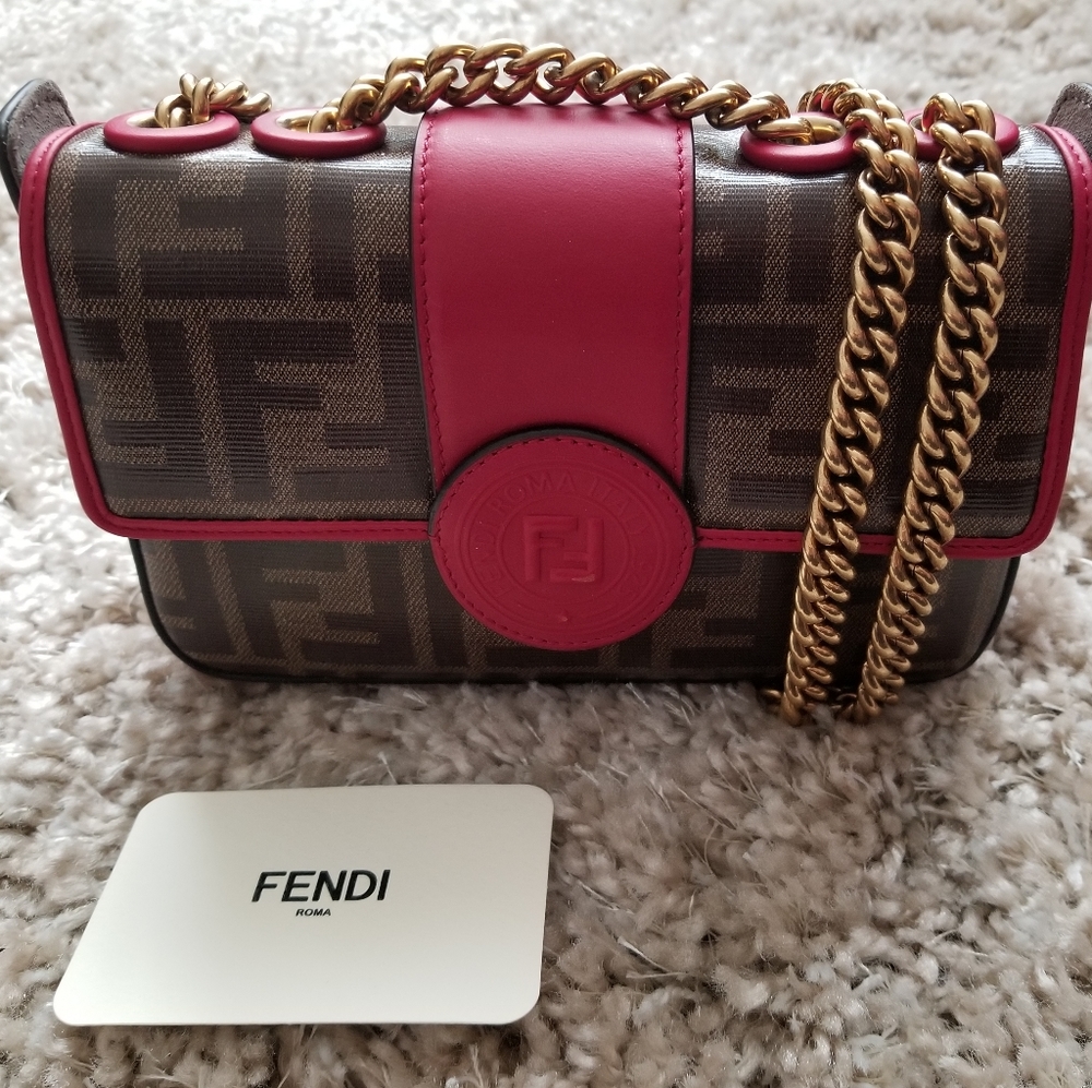 ❌SOLD❌New FENDI Double F Mini Bag - Picture 3 of 8